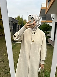 Bej Angora Kürk 140 cm
