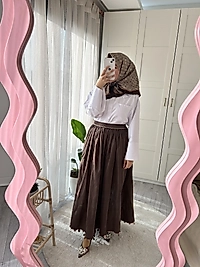 Tafta etek gömlek takım