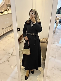 Şal yaka ceket pardesü