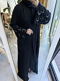 Hilal abaya Siyah