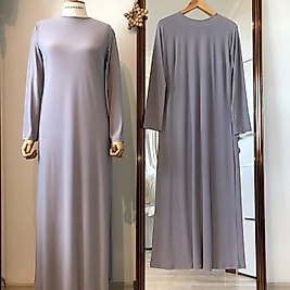 Sandy (içlik) Elbise Gri