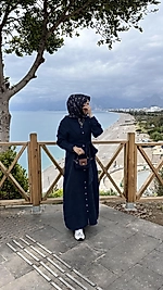 Keten Gömlek Lacivert (Nakışsız)