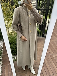 Yeni Angora Kürk Kaban Vizon